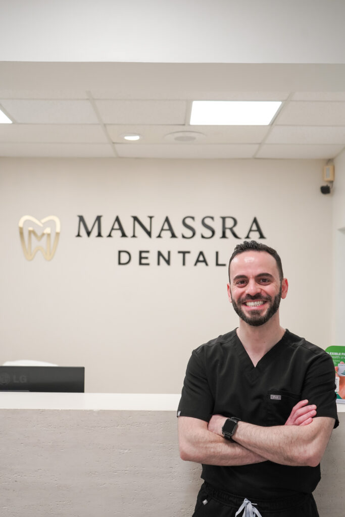 Dr. Ahmed at Manassra Dental providing professional dental care in San Jose, CA