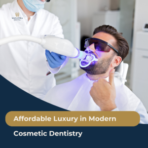 A bright, welcoming view of the refreshed Manassra Dental office interior in San Jose, CA, showcasing modern boutique design and comfortable patient amenities.